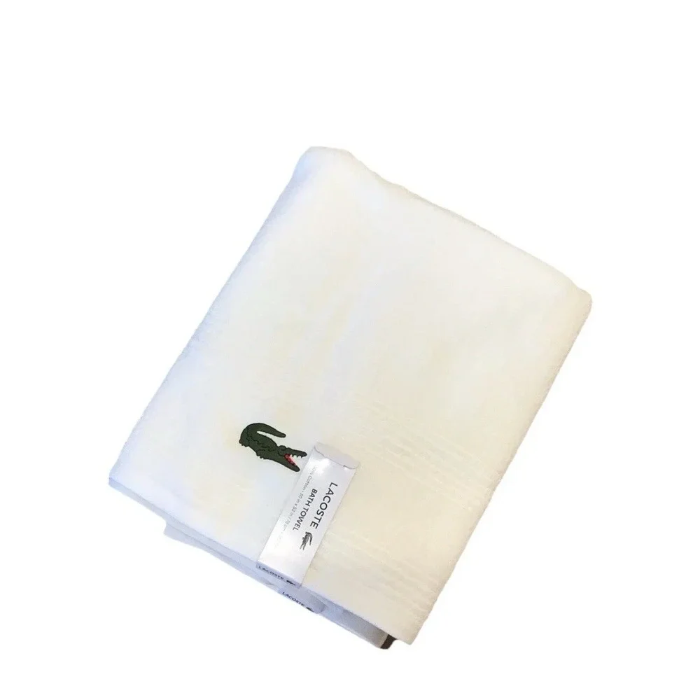 NWT - Lacoste Bath Towel 100%‎ Cotton 30